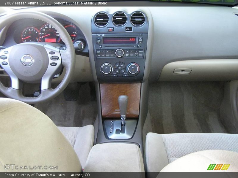 Sonoma Sunset Metallic / Blond 2007 Nissan Altima 3.5 SE
