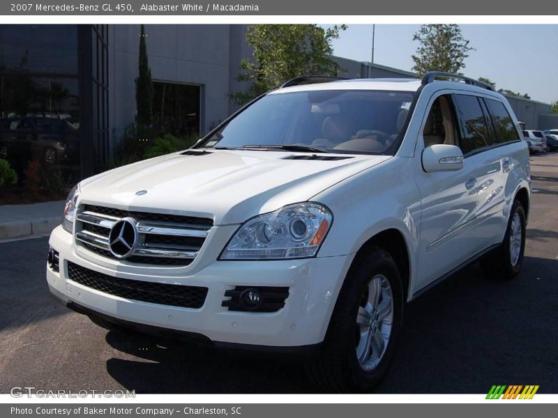 Alabaster White / Macadamia 2007 Mercedes-Benz GL 450