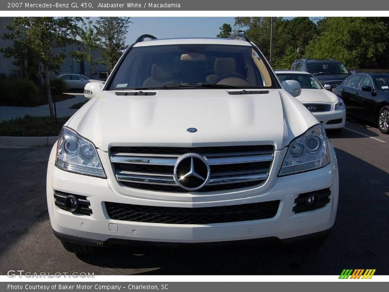 Alabaster White / Macadamia 2007 Mercedes-Benz GL 450