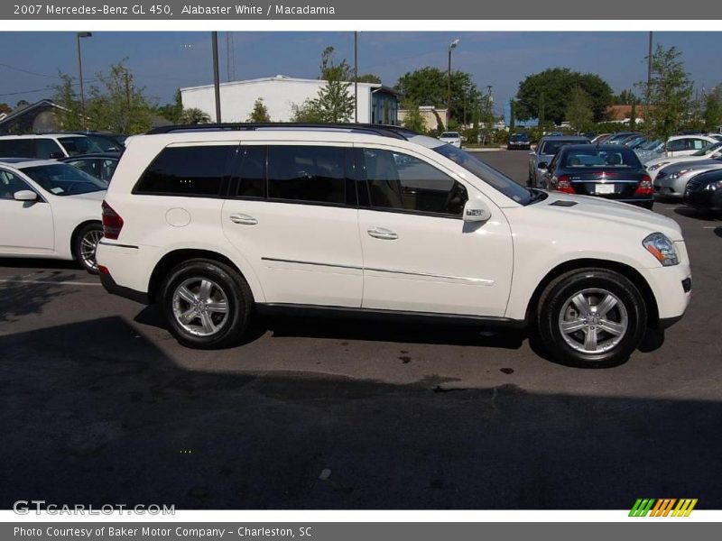 Alabaster White / Macadamia 2007 Mercedes-Benz GL 450
