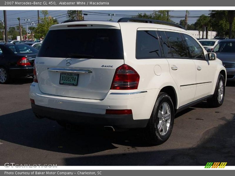 Alabaster White / Macadamia 2007 Mercedes-Benz GL 450