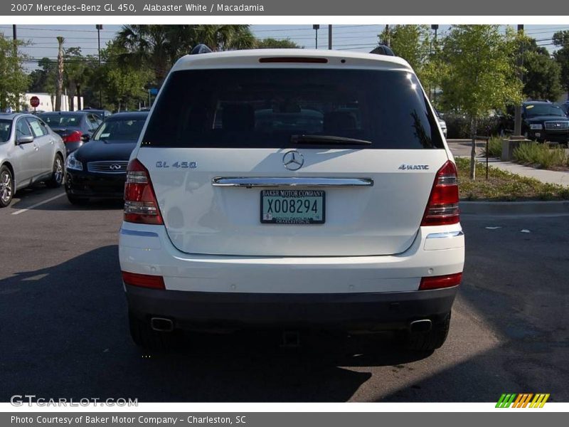 Alabaster White / Macadamia 2007 Mercedes-Benz GL 450