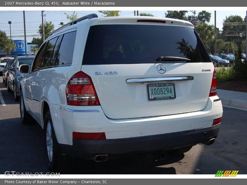 Alabaster White / Macadamia 2007 Mercedes-Benz GL 450