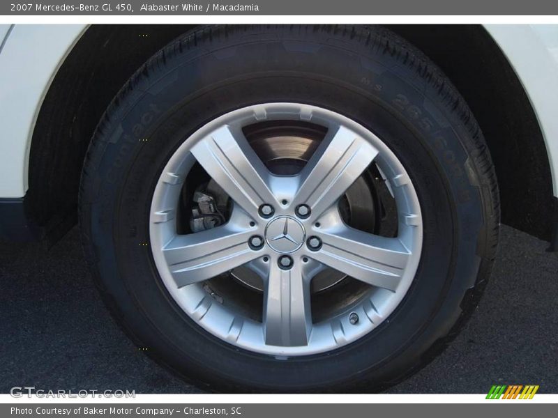 Alabaster White / Macadamia 2007 Mercedes-Benz GL 450
