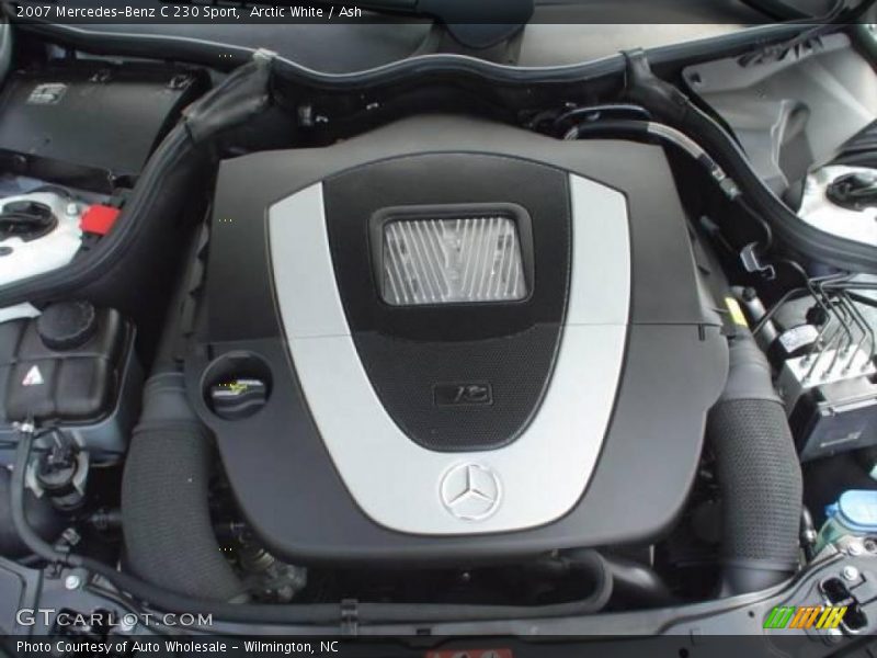 Arctic White / Ash 2007 Mercedes-Benz C 230 Sport