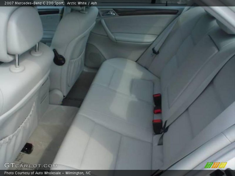 Arctic White / Ash 2007 Mercedes-Benz C 230 Sport