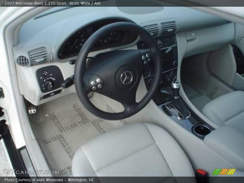Arctic White / Ash 2007 Mercedes-Benz C 230 Sport
