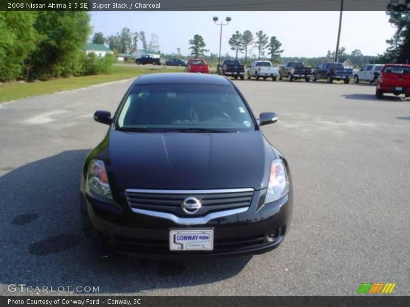 Super Black / Charcoal 2008 Nissan Altima 3.5 SE