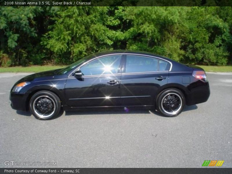 Super Black / Charcoal 2008 Nissan Altima 3.5 SE