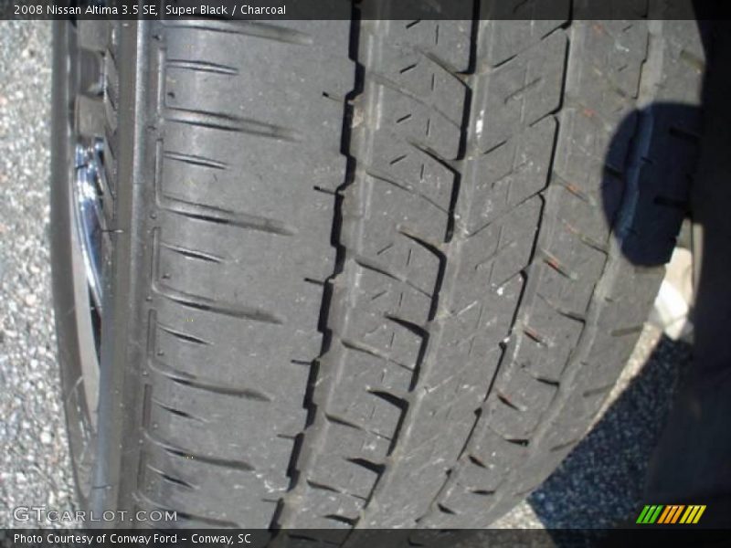 Super Black / Charcoal 2008 Nissan Altima 3.5 SE