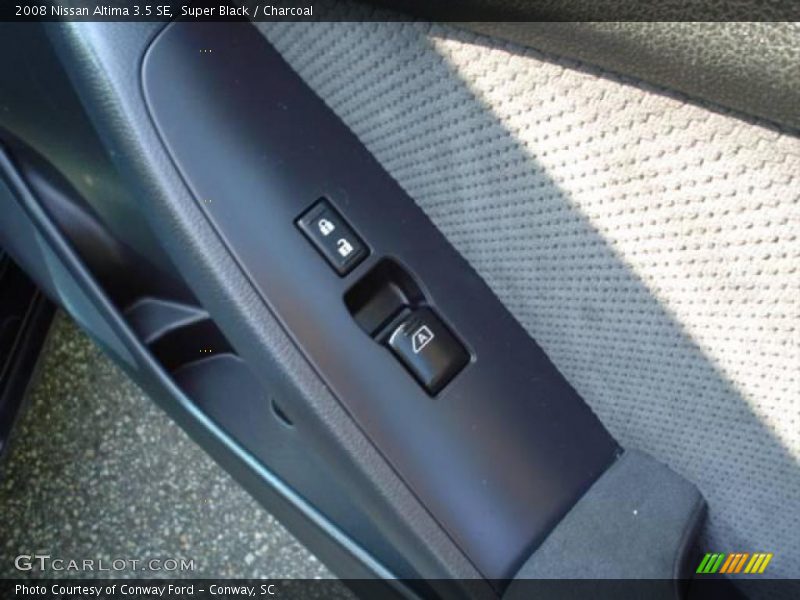 Super Black / Charcoal 2008 Nissan Altima 3.5 SE