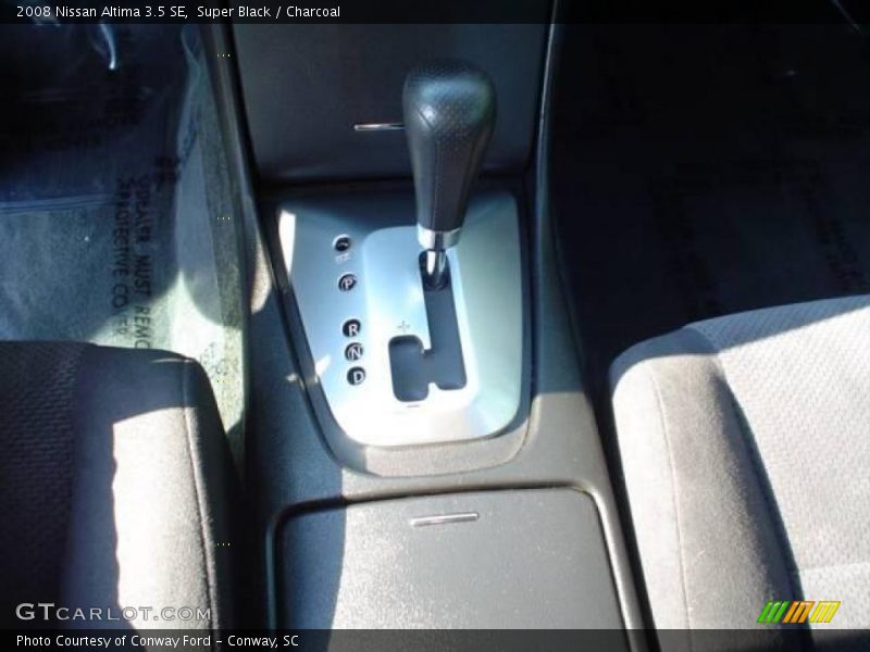 Super Black / Charcoal 2008 Nissan Altima 3.5 SE