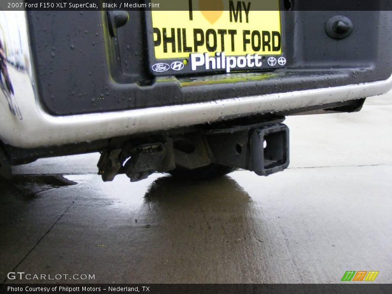 Black / Medium Flint 2007 Ford F150 XLT SuperCab