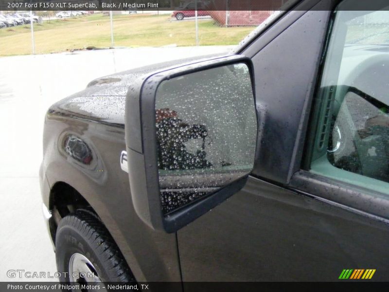 Black / Medium Flint 2007 Ford F150 XLT SuperCab