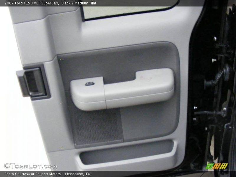 Black / Medium Flint 2007 Ford F150 XLT SuperCab