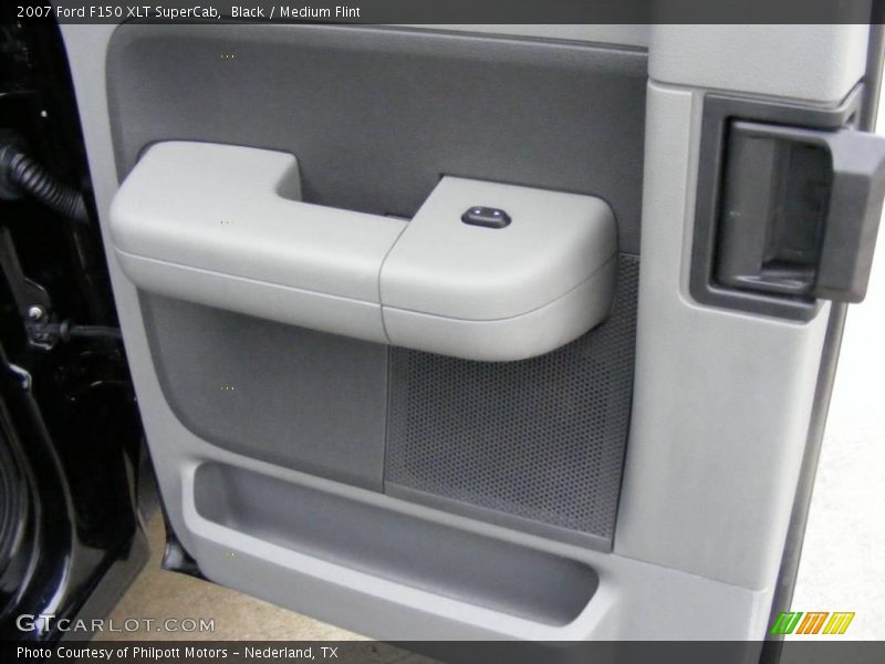 Black / Medium Flint 2007 Ford F150 XLT SuperCab