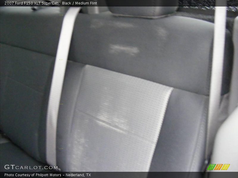 Black / Medium Flint 2007 Ford F150 XLT SuperCab
