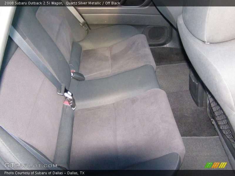 Quartz Silver Metallic / Off Black 2008 Subaru Outback 2.5i Wagon