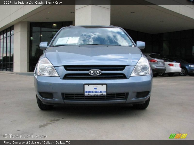 Glacier Blue / Gray 2007 Kia Sedona LX