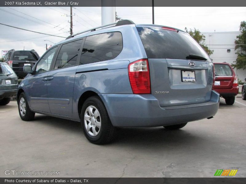 Glacier Blue / Gray 2007 Kia Sedona LX