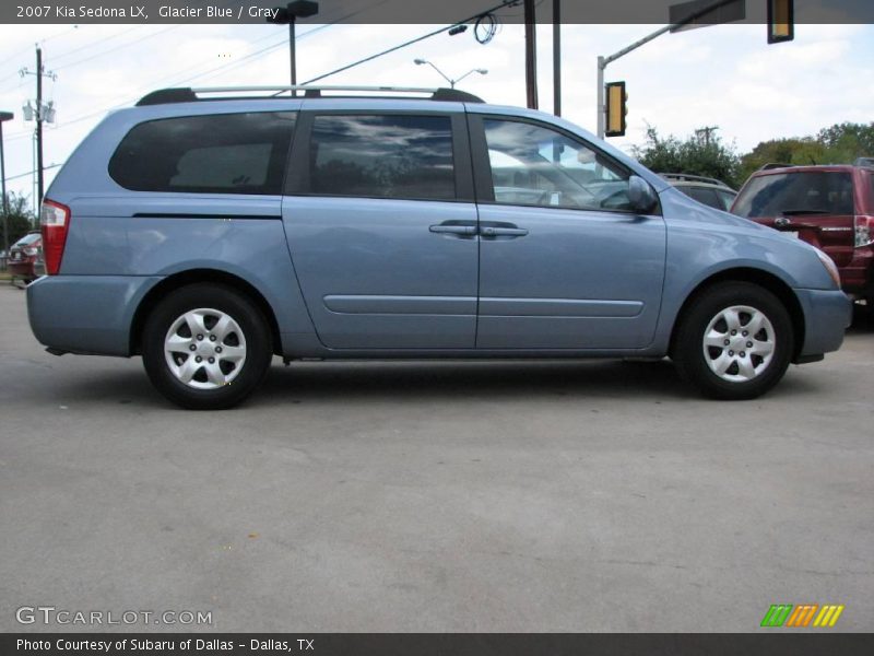 Glacier Blue / Gray 2007 Kia Sedona LX