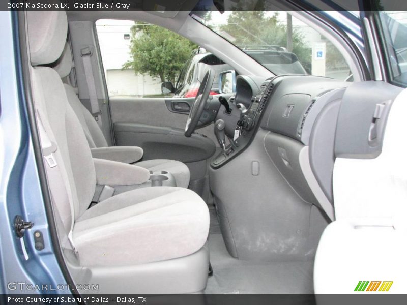 Glacier Blue / Gray 2007 Kia Sedona LX