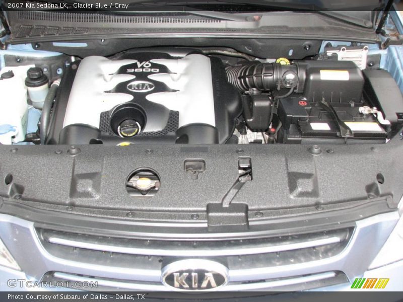 Glacier Blue / Gray 2007 Kia Sedona LX