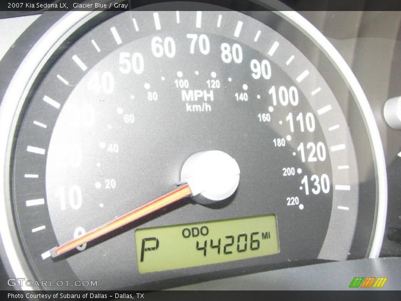 Glacier Blue / Gray 2007 Kia Sedona LX