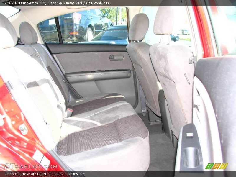 Sonoma Sunset Red / Charcoal/Steel 2007 Nissan Sentra 2.0