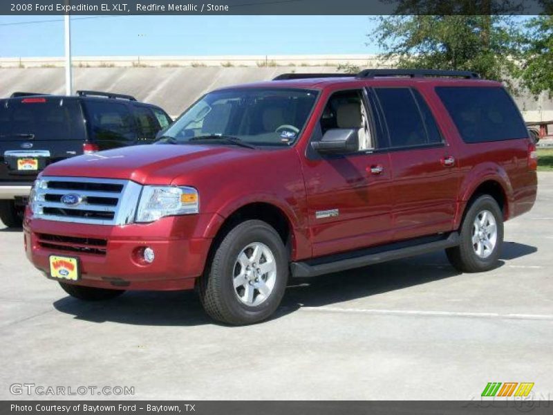 Redfire Metallic / Stone 2008 Ford Expedition EL XLT