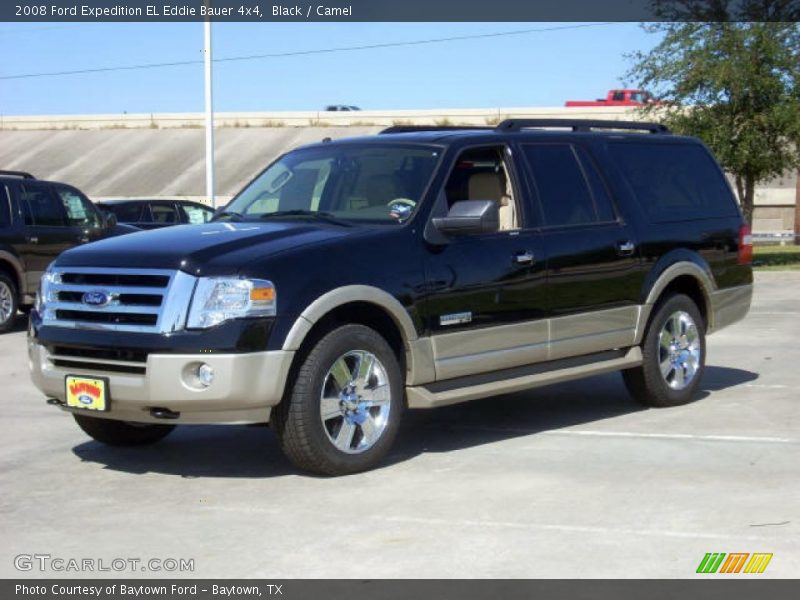 Black / Camel 2008 Ford Expedition EL Eddie Bauer 4x4