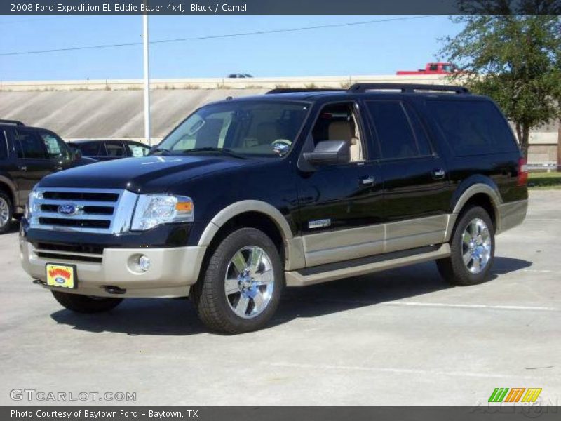 Black / Camel 2008 Ford Expedition EL Eddie Bauer 4x4