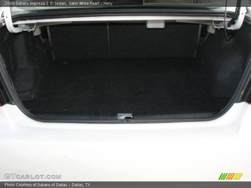 Satin White Pearl / Ivory 2008 Subaru Impreza 2.5i Sedan