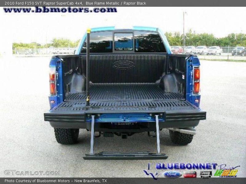 Blue Flame Metallic / Raptor Black 2010 Ford F150 SVT Raptor SuperCab 4x4