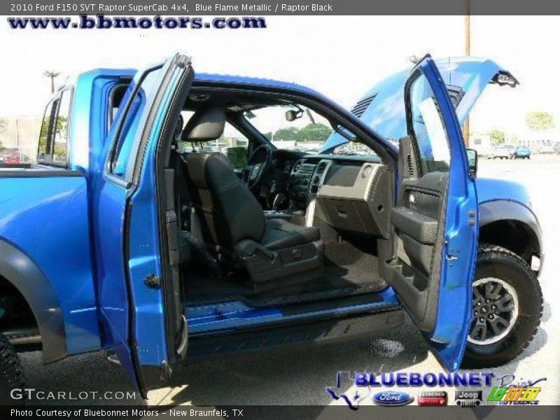 Blue Flame Metallic / Raptor Black 2010 Ford F150 SVT Raptor SuperCab 4x4