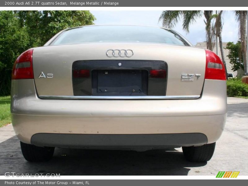Melange Metallic / Melange 2000 Audi A6 2.7T quattro Sedan
