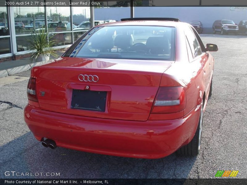 Laser Red / Onyx 2000 Audi S4 2.7T quattro Sedan