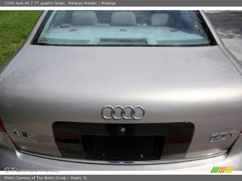 Melange Metallic / Melange 2000 Audi A6 2.7T quattro Sedan