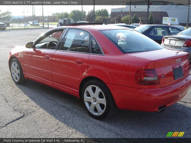 Laser Red / Onyx 2000 Audi S4 2.7T quattro Sedan