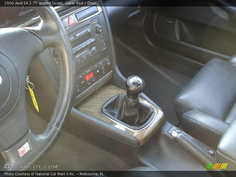 Laser Red / Onyx 2000 Audi S4 2.7T quattro Sedan