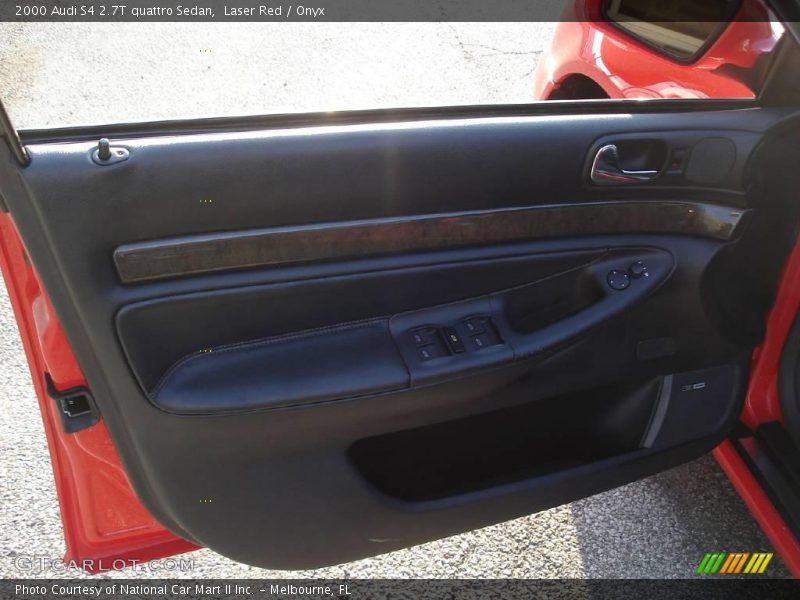 Laser Red / Onyx 2000 Audi S4 2.7T quattro Sedan