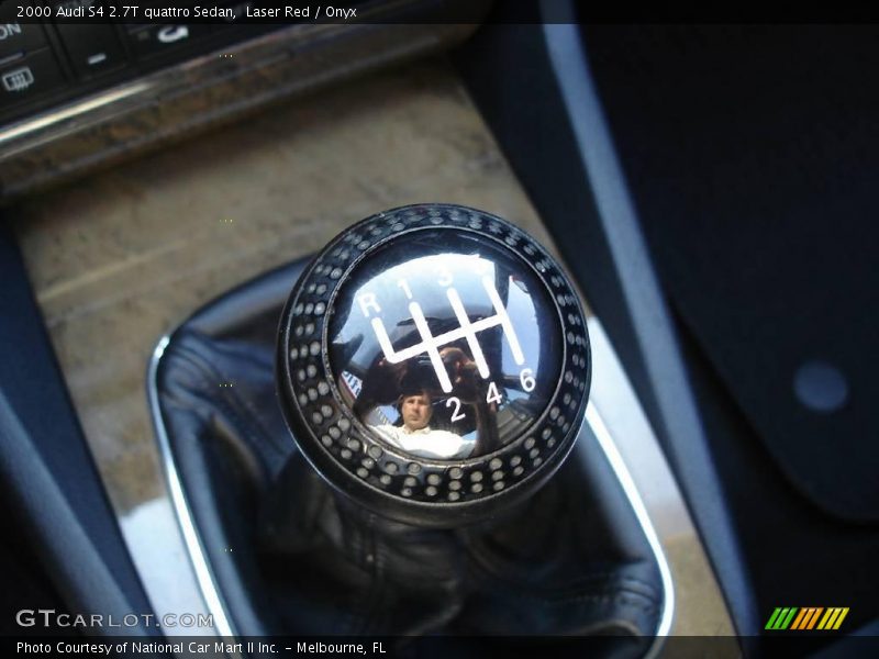 Laser Red / Onyx 2000 Audi S4 2.7T quattro Sedan