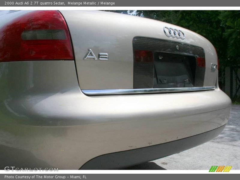 Melange Metallic / Melange 2000 Audi A6 2.7T quattro Sedan