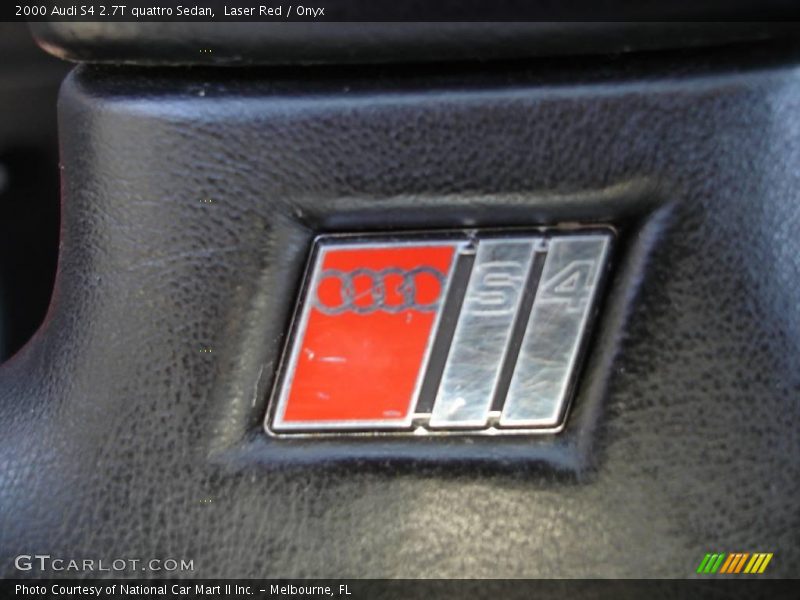Laser Red / Onyx 2000 Audi S4 2.7T quattro Sedan