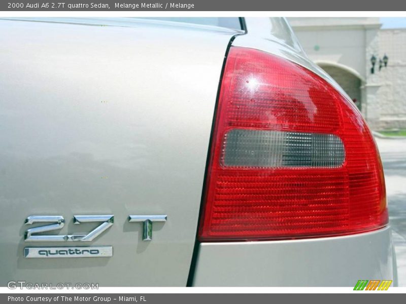 Melange Metallic / Melange 2000 Audi A6 2.7T quattro Sedan