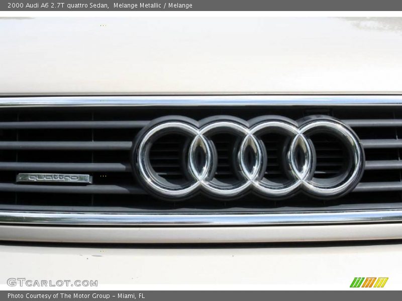 Melange Metallic / Melange 2000 Audi A6 2.7T quattro Sedan