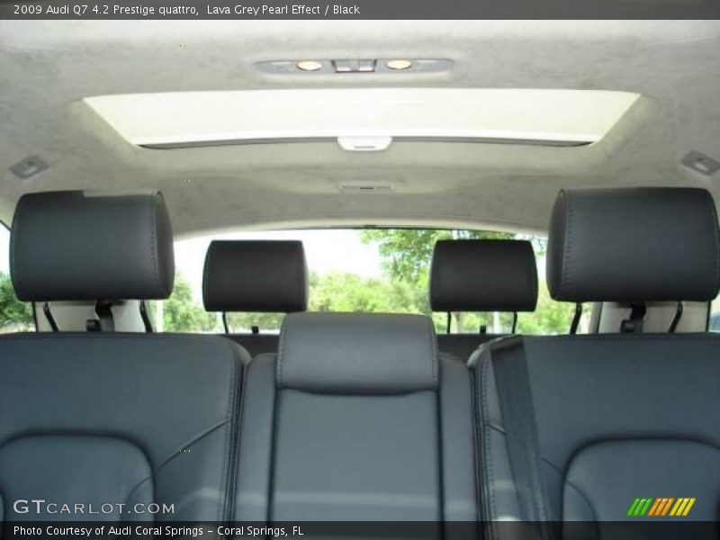 Lava Grey Pearl Effect / Black 2009 Audi Q7 4.2 Prestige quattro