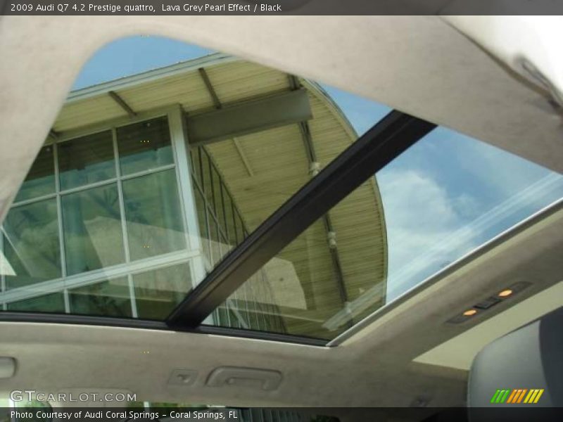 Lava Grey Pearl Effect / Black 2009 Audi Q7 4.2 Prestige quattro