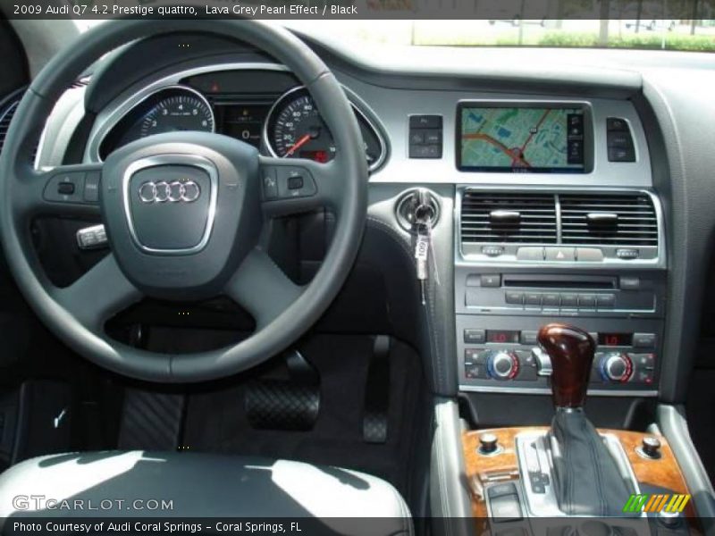 Lava Grey Pearl Effect / Black 2009 Audi Q7 4.2 Prestige quattro