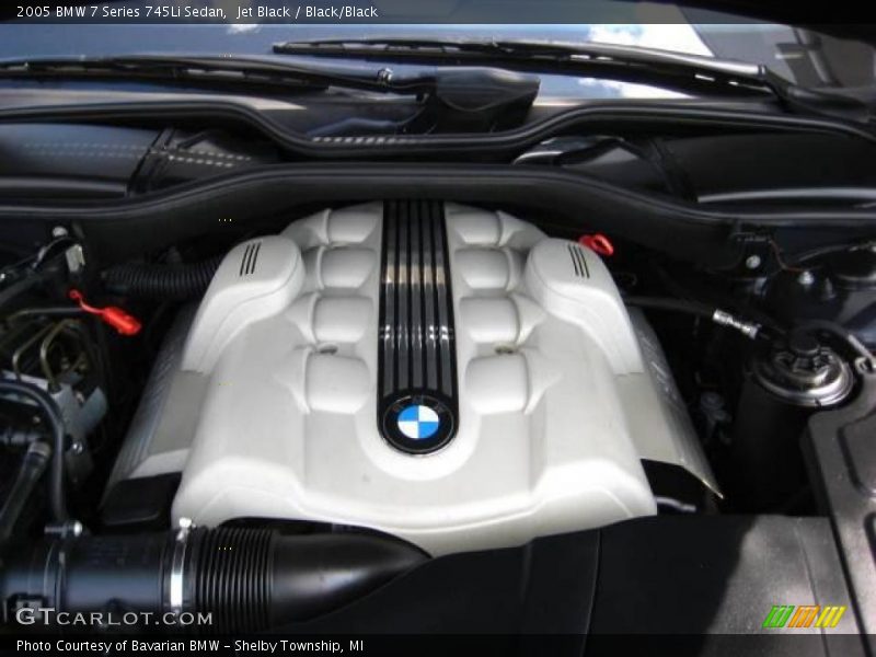 Jet Black / Black/Black 2005 BMW 7 Series 745Li Sedan